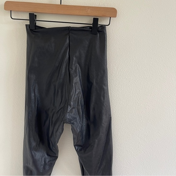 COMMANDO Faux Leather Leggings Black Small - Picture 6 of 7